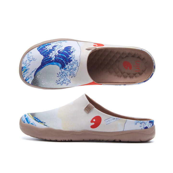 Great Wave off Kanagawa Slipper