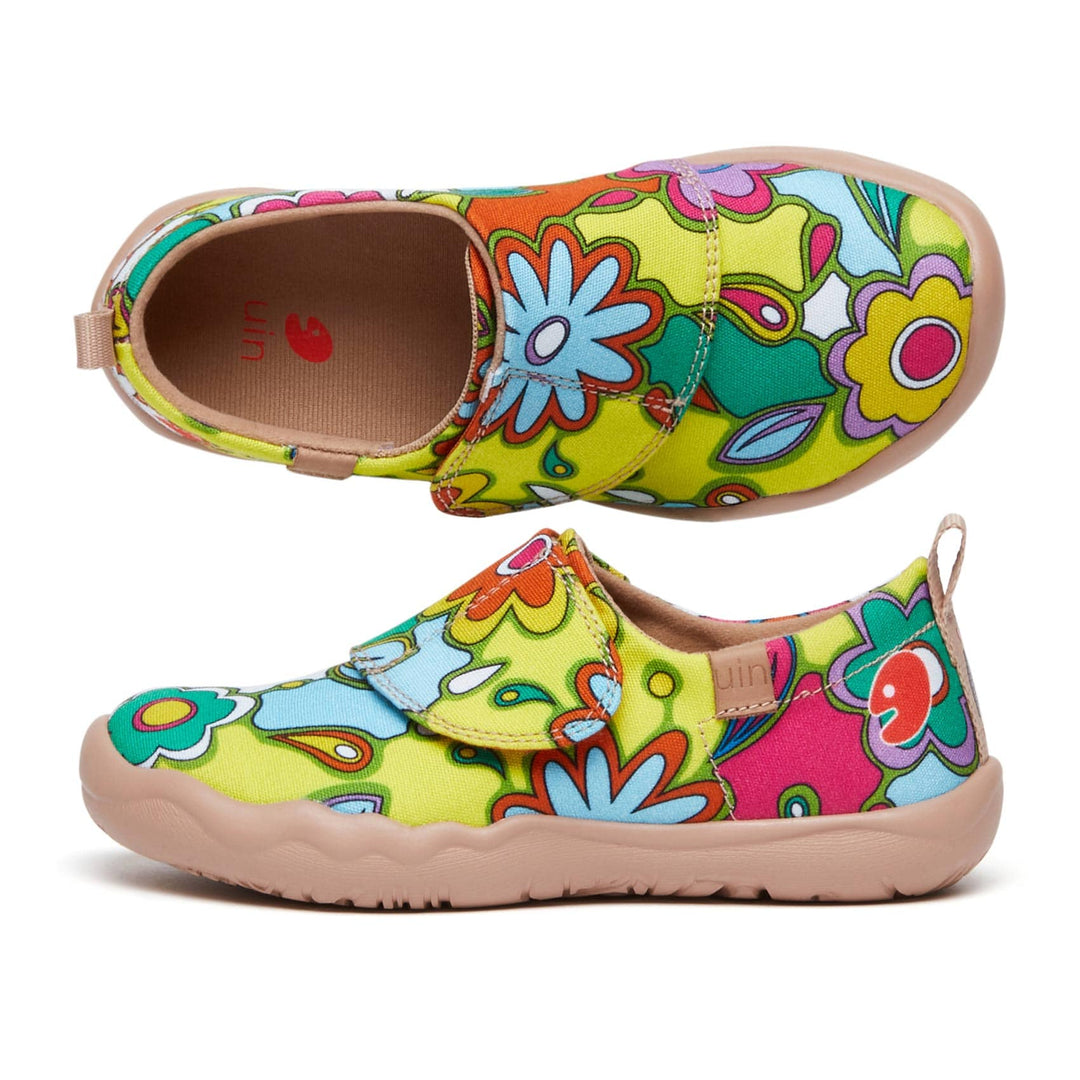 UIN Footwear Kid Floral Party Toledo I Kid Canvas loafers