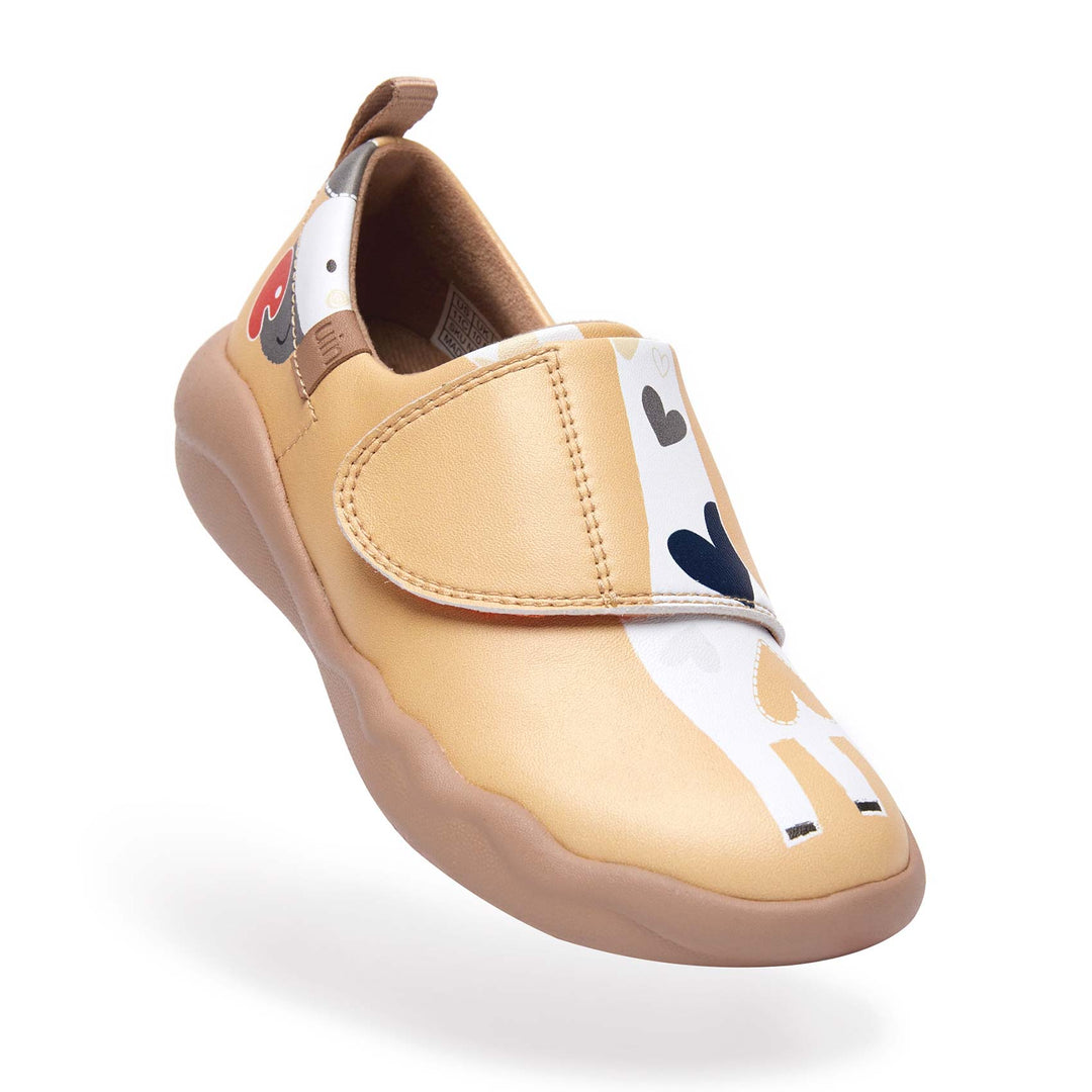 UIN Footwear Kid Little Deer-Yellow Toledo II Kid Canvas loafers