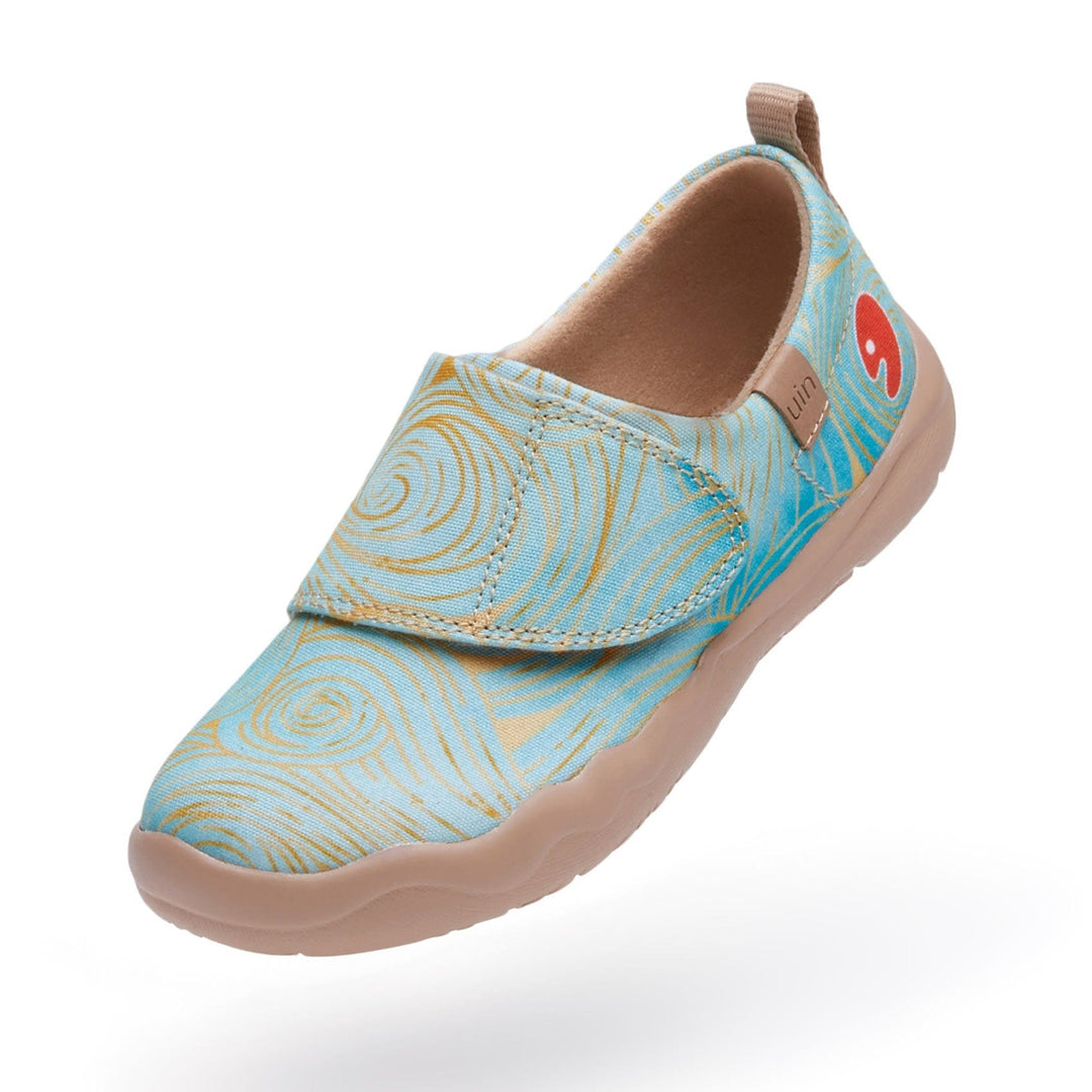 UIN Footwear Kid Van Gogh Wheatfield with Cypresses V4 Kid Canvas loafers