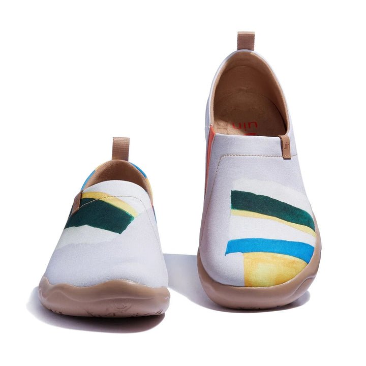 UIN Footwear Men Collage Colors Toledo I Men Canvas loafers