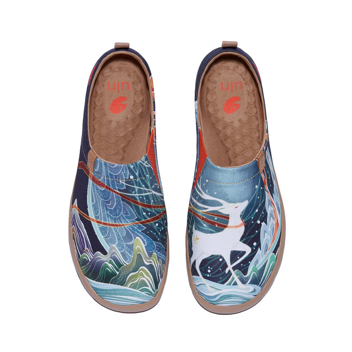 UIN Footwear Men Fairy Deer Toledo I Men Canvas loafers