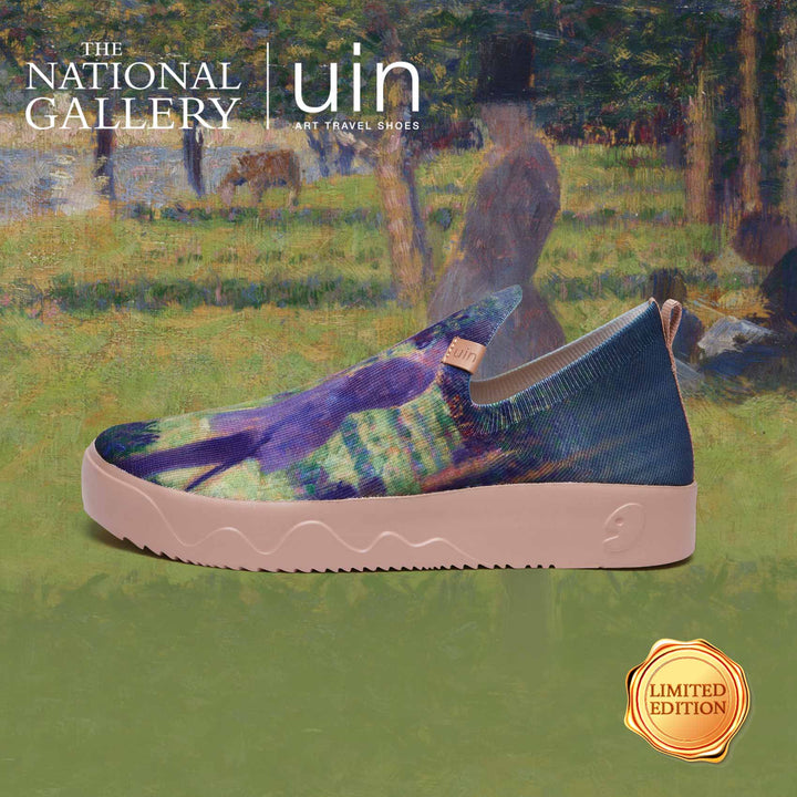 UIN Footwear Men Georges Seurat Study for 'La Grande Jatte?Fuerteventura Men Canvas loafers