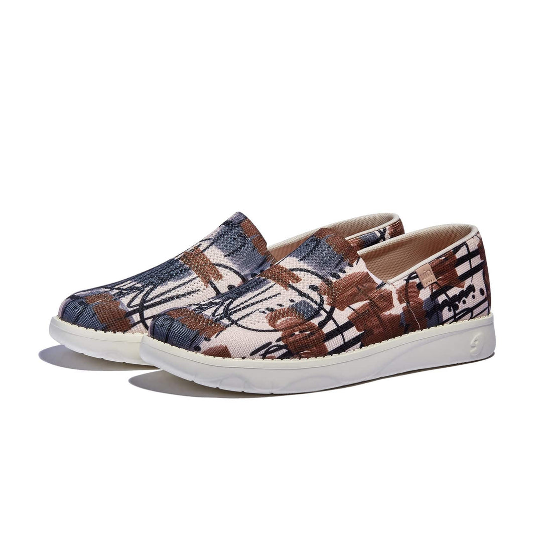 UIN Footwear Men Graffiti Arab Tarragona II Men Canvas loafers