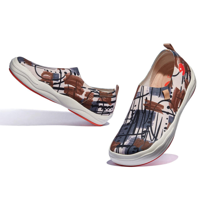 UIN Footwear Men Graffiti Arab Toledo VIII Men Canvas loafers