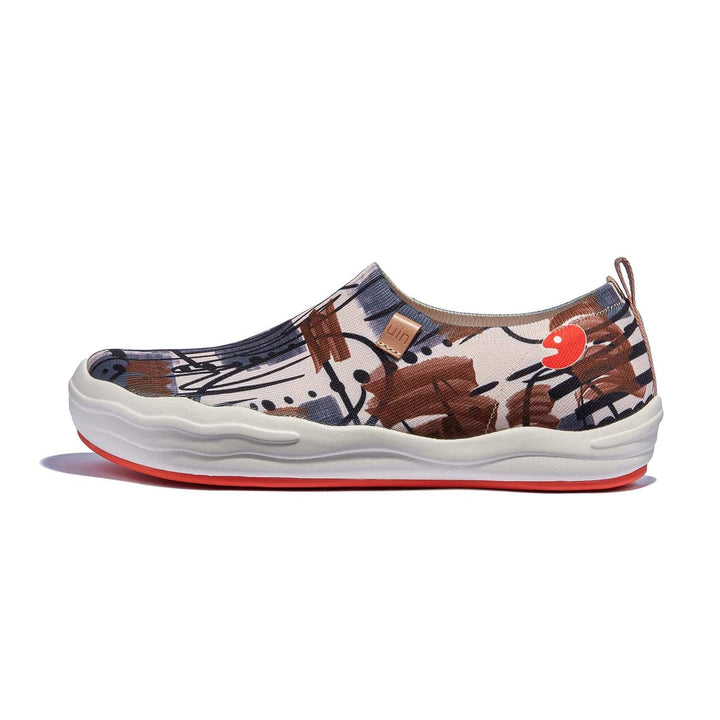 UIN Footwear Men Graffiti Arab Toledo VIII Men Canvas loafers