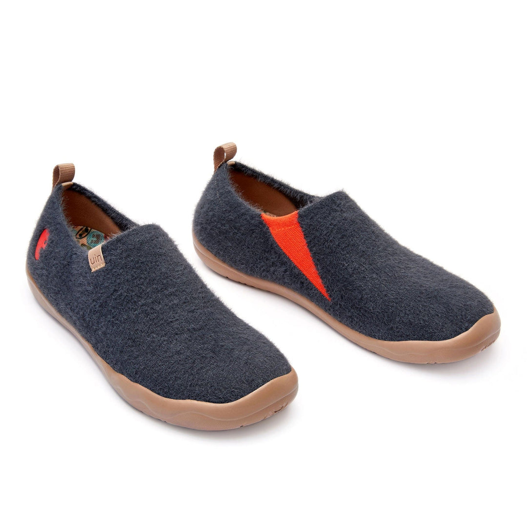 UIN Footwear Men Gunmetal Toledo I Men Canvas loafers