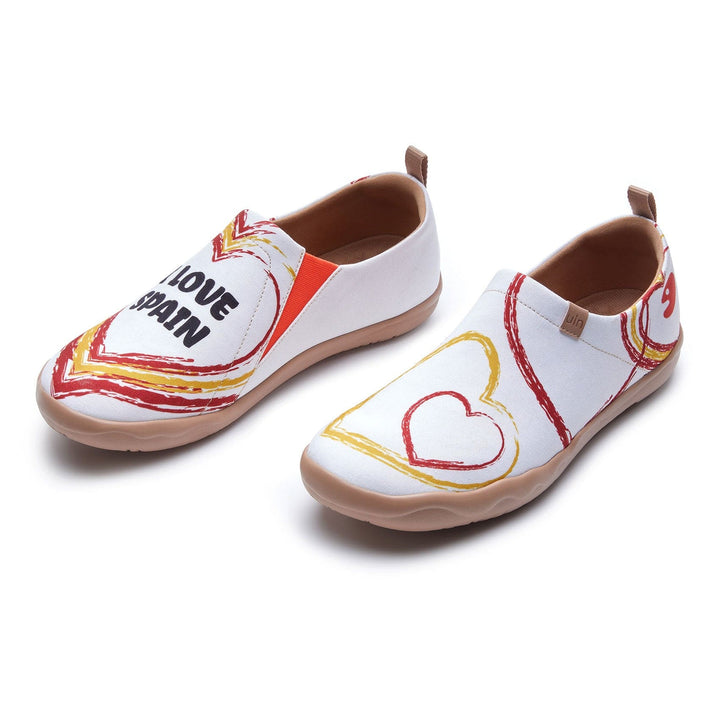 UIN Footwear Men I Love Spain Toledo I Men Canvas loafers