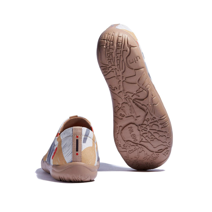 UIN Footwear Men Towns in the Desert Nerja Men Canvas loafers