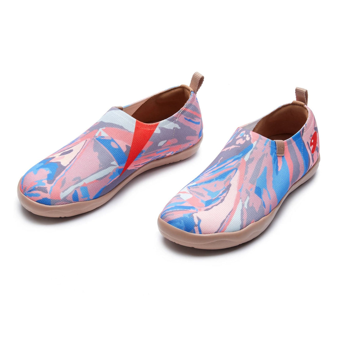 UIN Footwear Women Dazzling Mountains Toledo I Women Canvas loafers