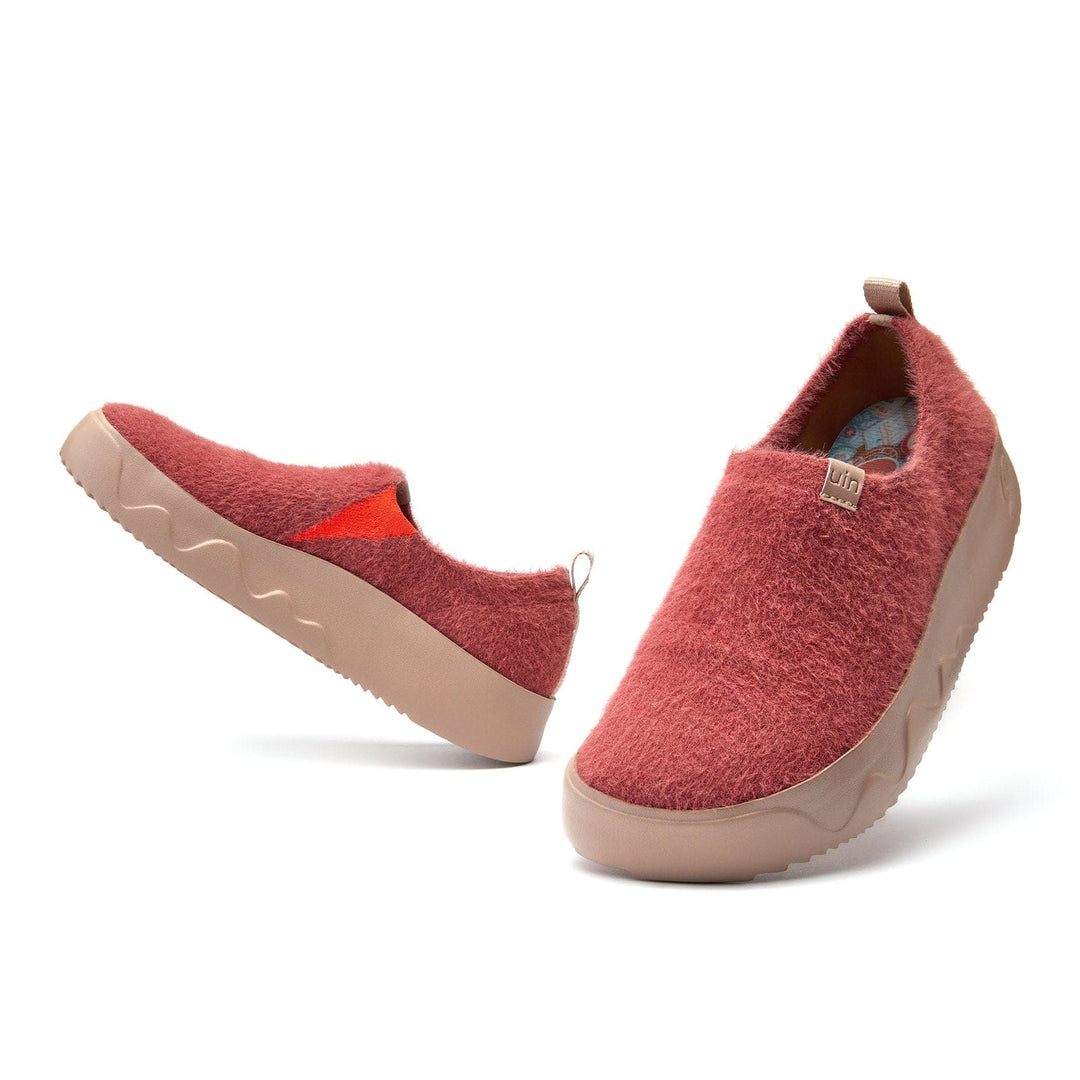 UIN Footwear Women Mineral Red Toledo IX Women Canvas loafers