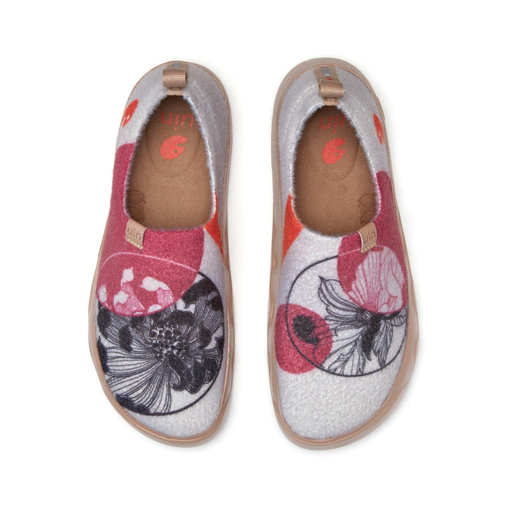 UIN Footwear Women The Sunrise Flower Toledo IX Women Canvas loafers