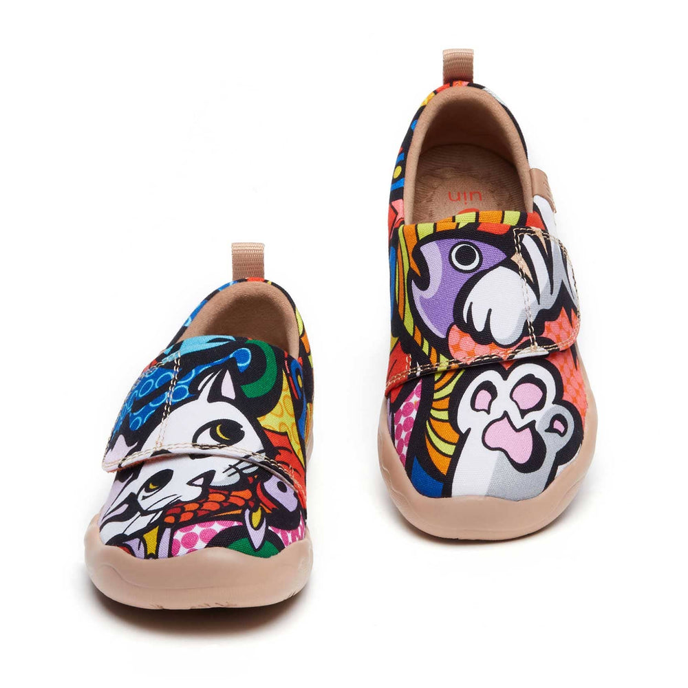 UIN Footwear Kid Fishy Fantasy Toledo I Kid Canvas loafers