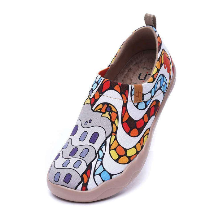 LA PEDRERA Women Canvas Art Painted Shoes Women UIN