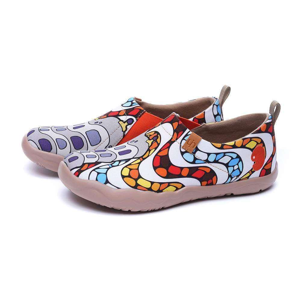 LA PEDRERA Women Canvas Art Painted Shoes Women UIN