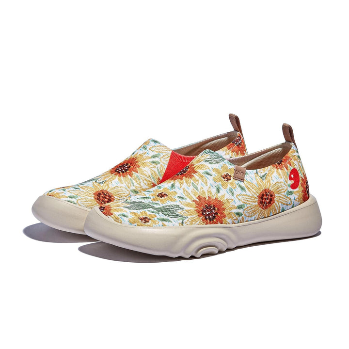 UIN Footwear Women Sunflower Fields Toledo XV Women Canvas loafers